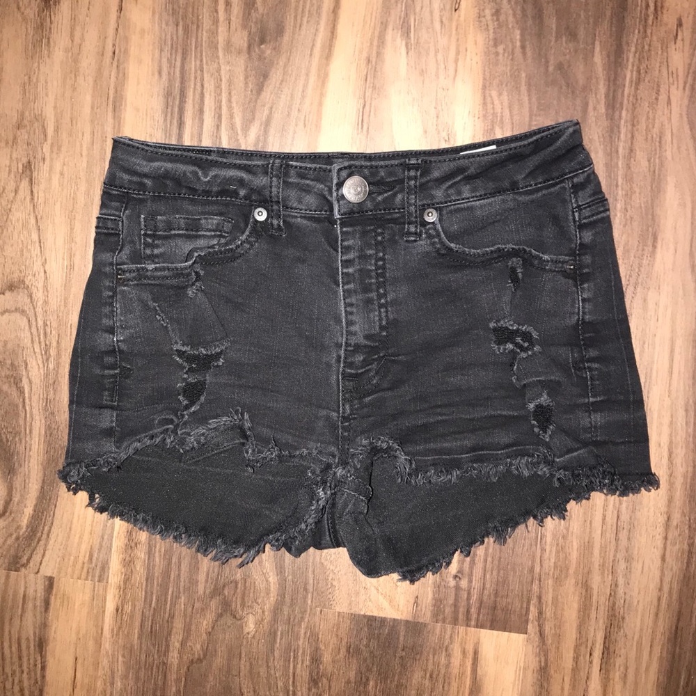 MOVING sale !!! Aeropostale Black Jean Shorts